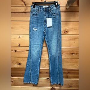 Hidden Women’s Happi Split Cut Bootcut Jean